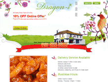 Tablet Screenshot of dragonichinese.co.uk